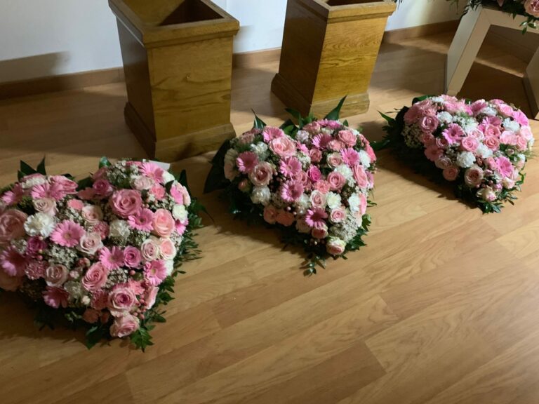 Pièce de deuil cœur