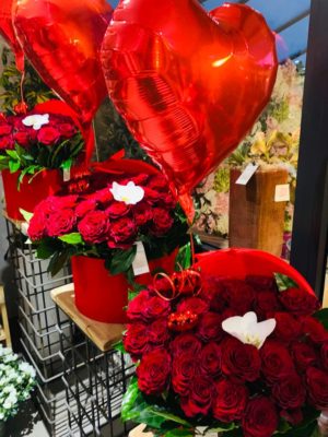 Boite de fleurs sur mesure