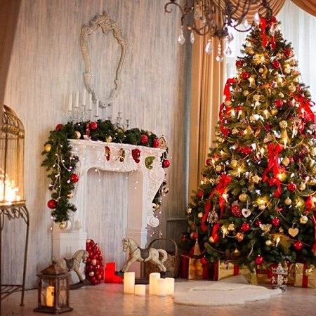 Décoration autour de la cheminée