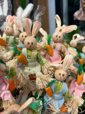 Lapin piqué décoratif