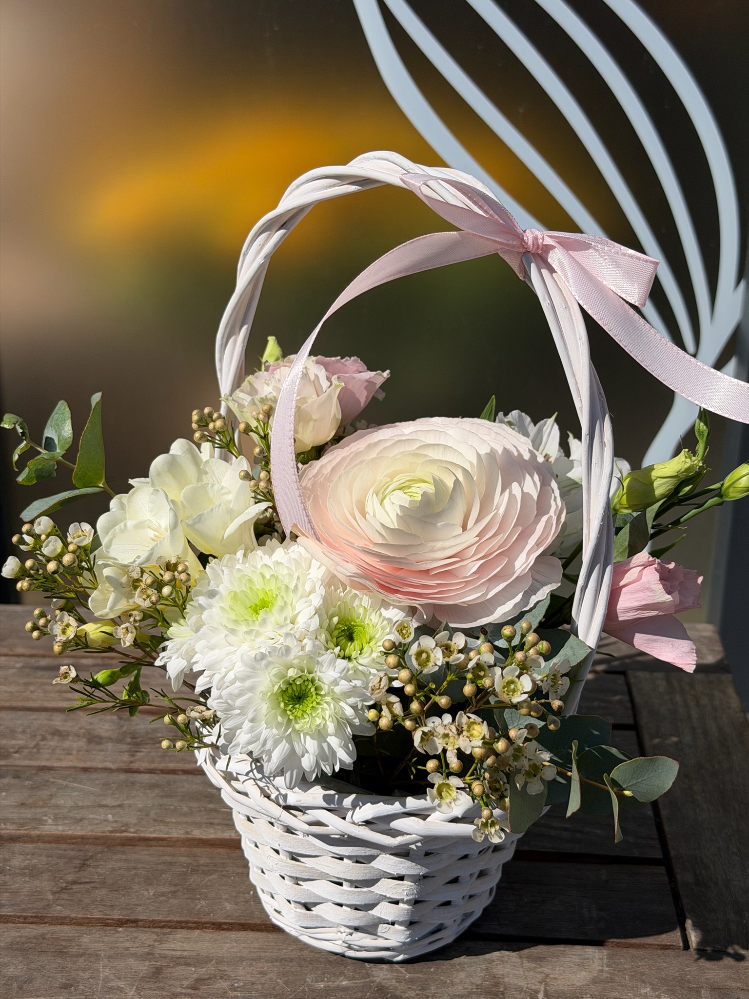 Panier fleuries - Taille S – Image 2